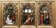 WEYDEN, Rogier van der Mary Altarpiece oil painting artist